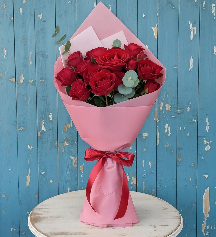 Букет цветов из: Розы в Чамлыкской