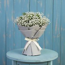 Букет цветов из:  Гипсофила в Чамлыкской