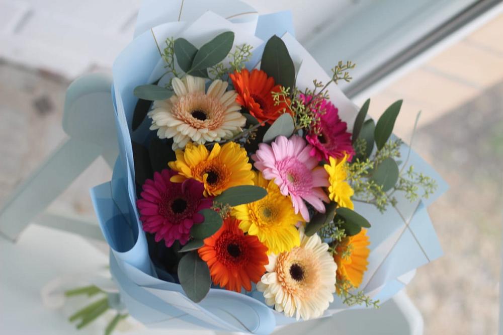 Букет цветов из: Герберы в Чамлыкской