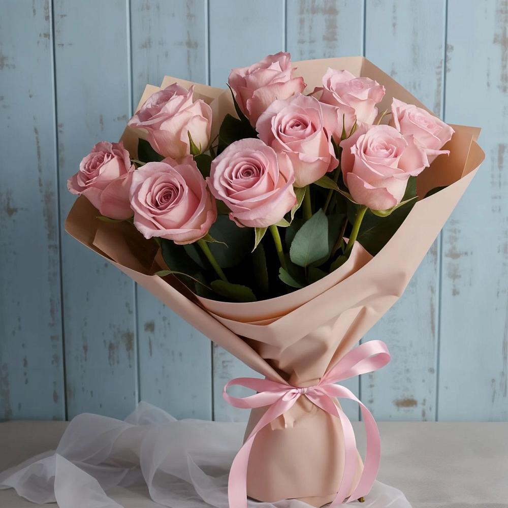 Букет цветов из: Розы в Чамлыкской