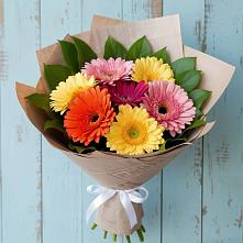 Букет цветов из:  Герберы #REPLACE_PRED# Чамлыкской