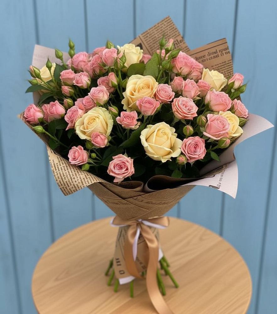 Букет цветов из: Розы в Чамлыкской