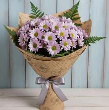 Букет цветов из:  Хризантемы в Чамлыкской