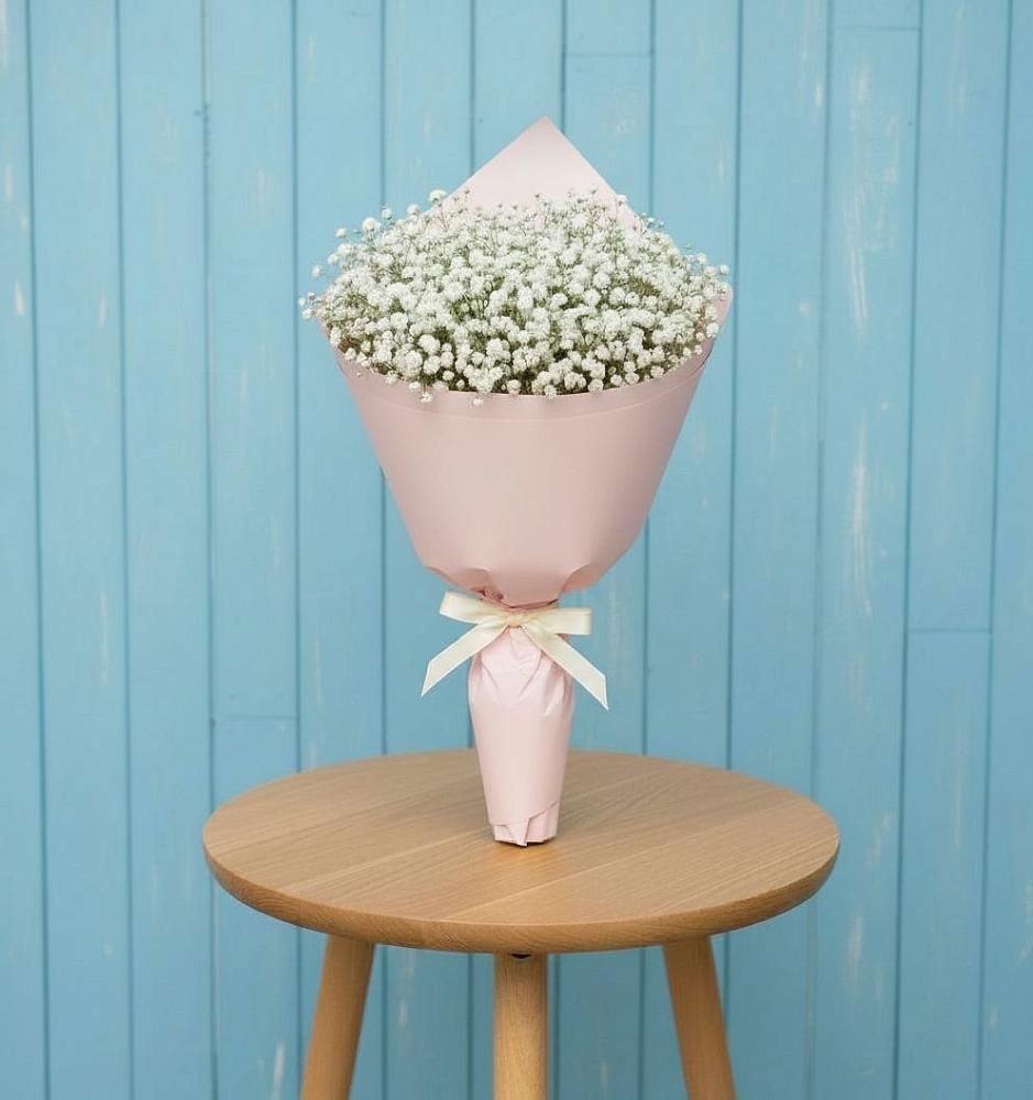 Букет цветов из: Гипсофила в Чамлыкской