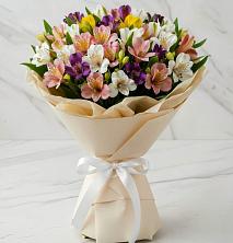 Букет цветов из:  Альстромерии в Чамлыкской