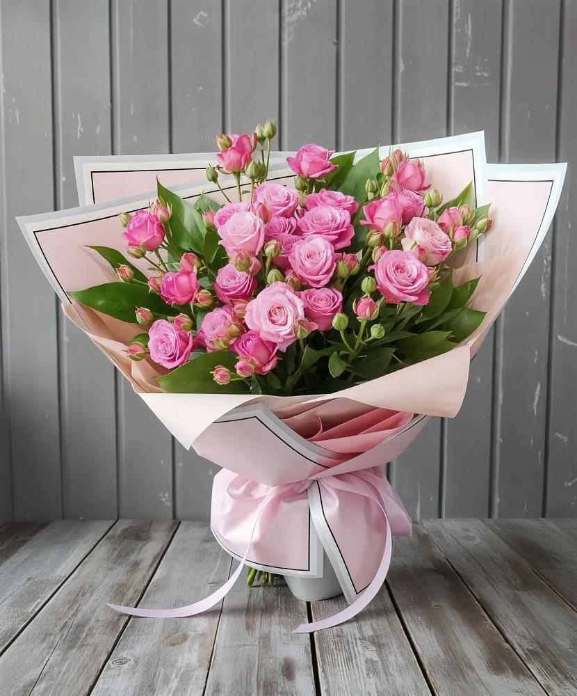 Букет Розовый кустик в Чамлыкской