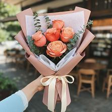 Букет цветов из:  Розы в Чамлыкской