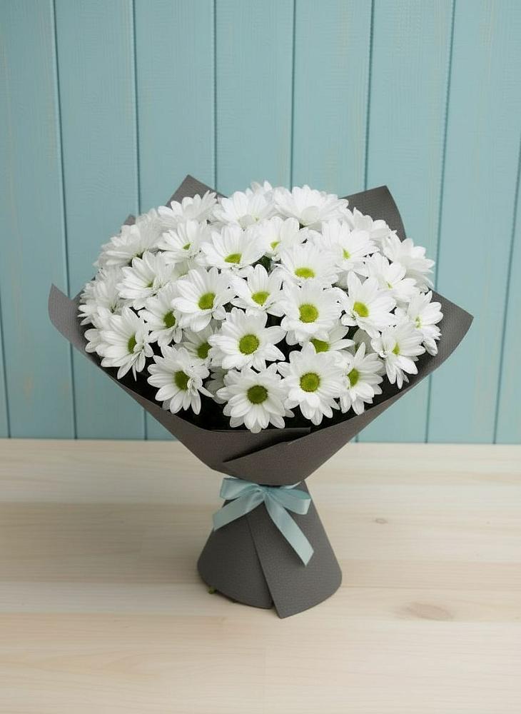 Букет цветов из: Хризантемы в Чамлыкской