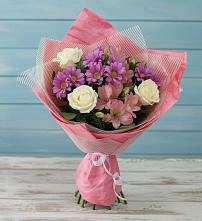 Букет цветов из:  Герберы #REPLACE_PRED# Чамлыкской
