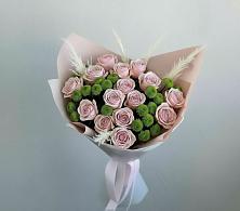 Букет цветов из:  Розы и Хризантемы в Чамлыкской