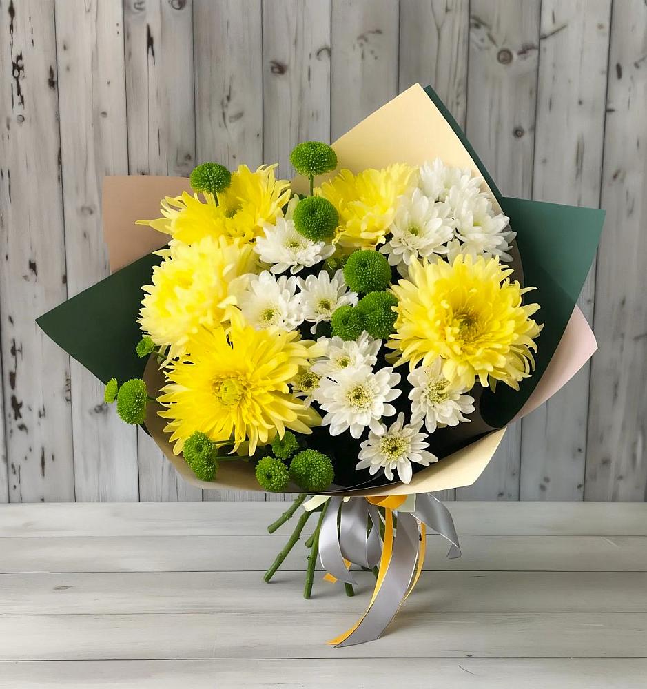 Букет цветов из: Хризантемы в Чамлыкской