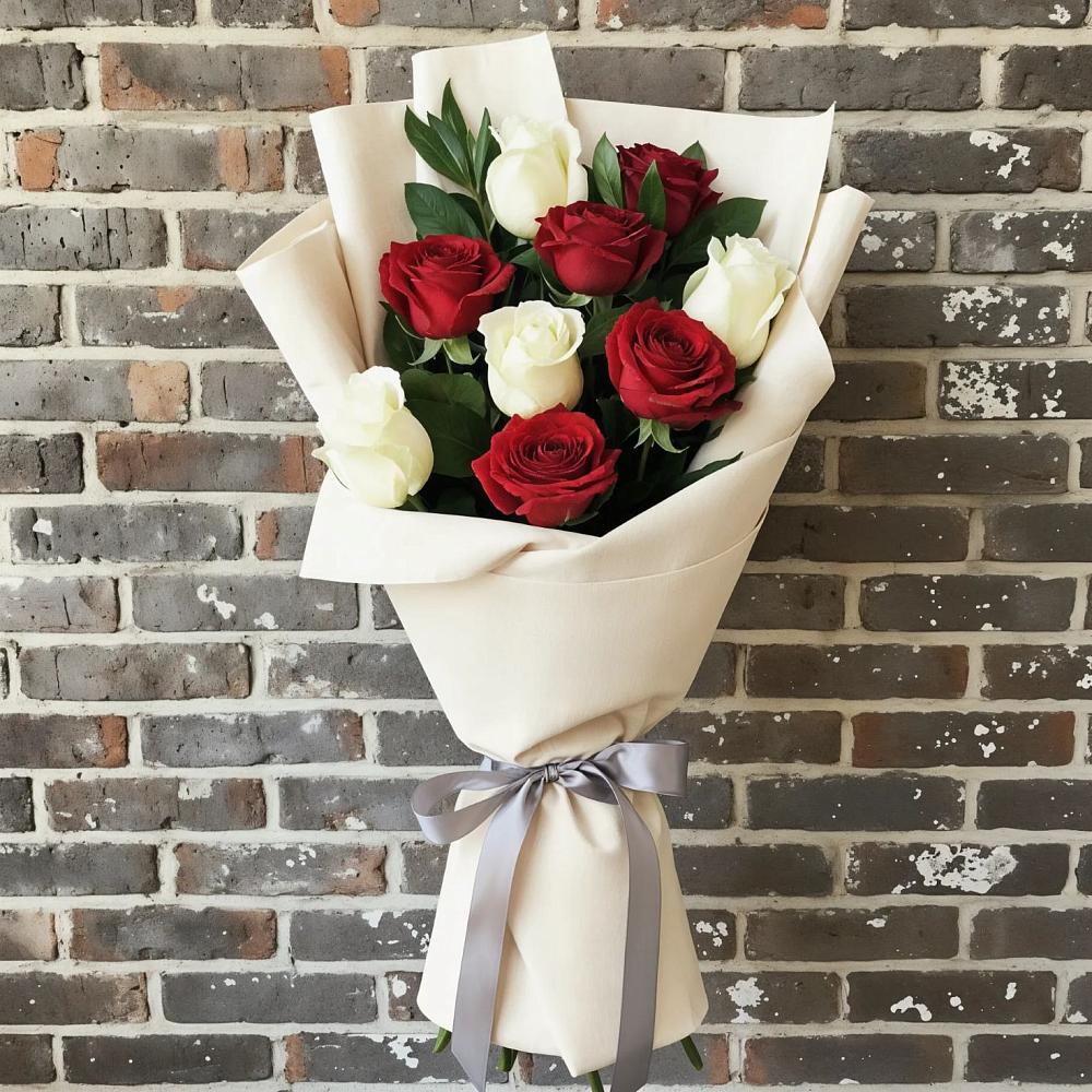 Букет цветов из: Розы в Чамлыкской