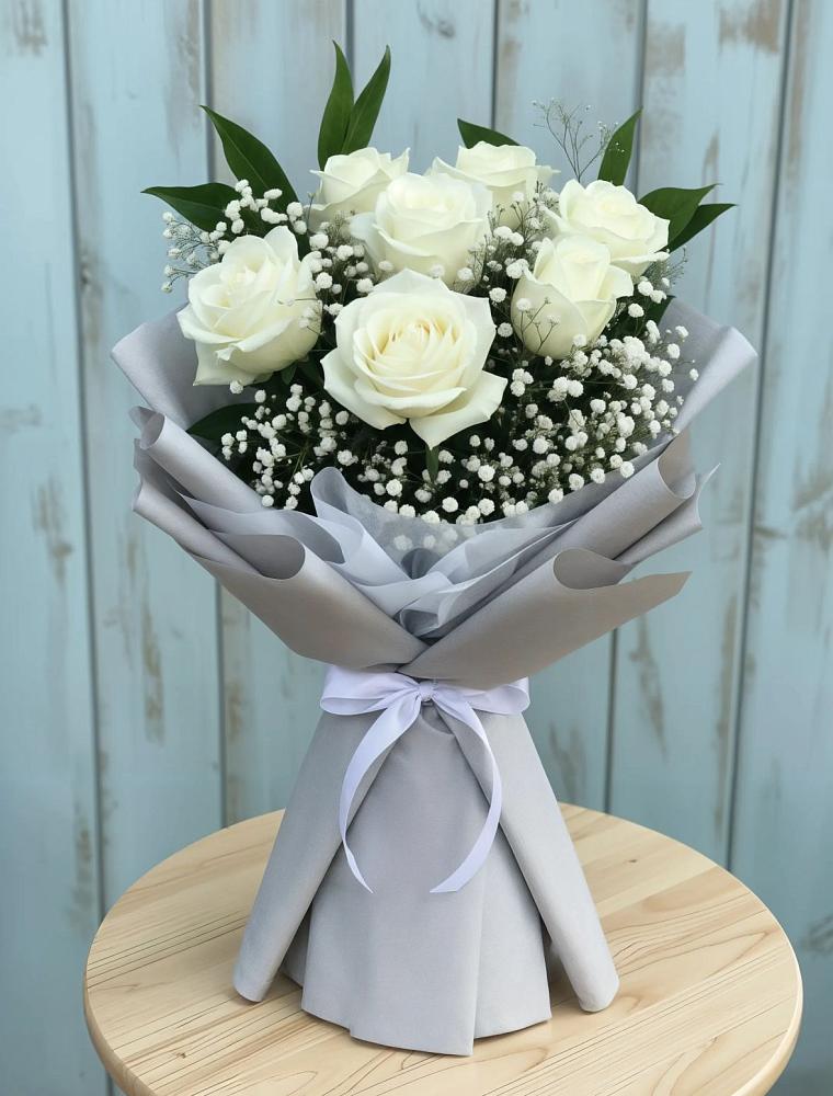 Букет цветов из: Розы в Чамлыкской