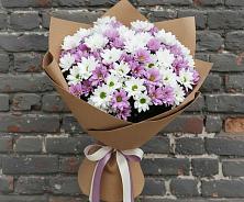 Букет цветов из:  Хризантемы #REPLACE_PRED# Чамлыкской