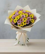 Букет цветов из:  Хризантемы в Чамлыкской