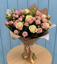 Букет цветов из:  Розы в Чамлыкской
