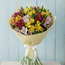 Букет цветов из:  Альстромерии #REPLACE_PRED# Чамлыкской