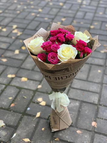 Букет цветов из: Розы в Чамлыкской