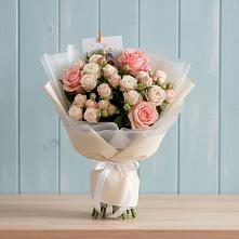 Букет цветов из:  Розы в Чамлыкской