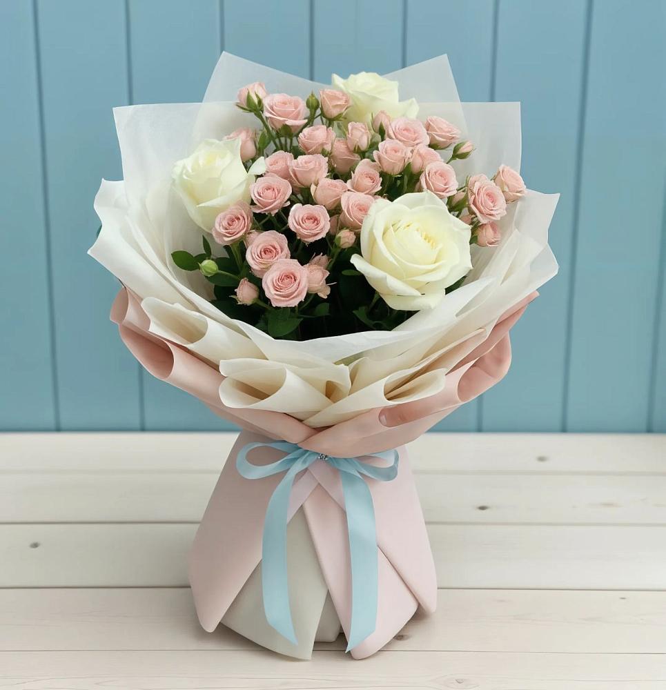 Букет цветов из: Розы в Чамлыкской