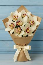 Букет цветов из:  Орхидеи и Розы в Чамлыкской